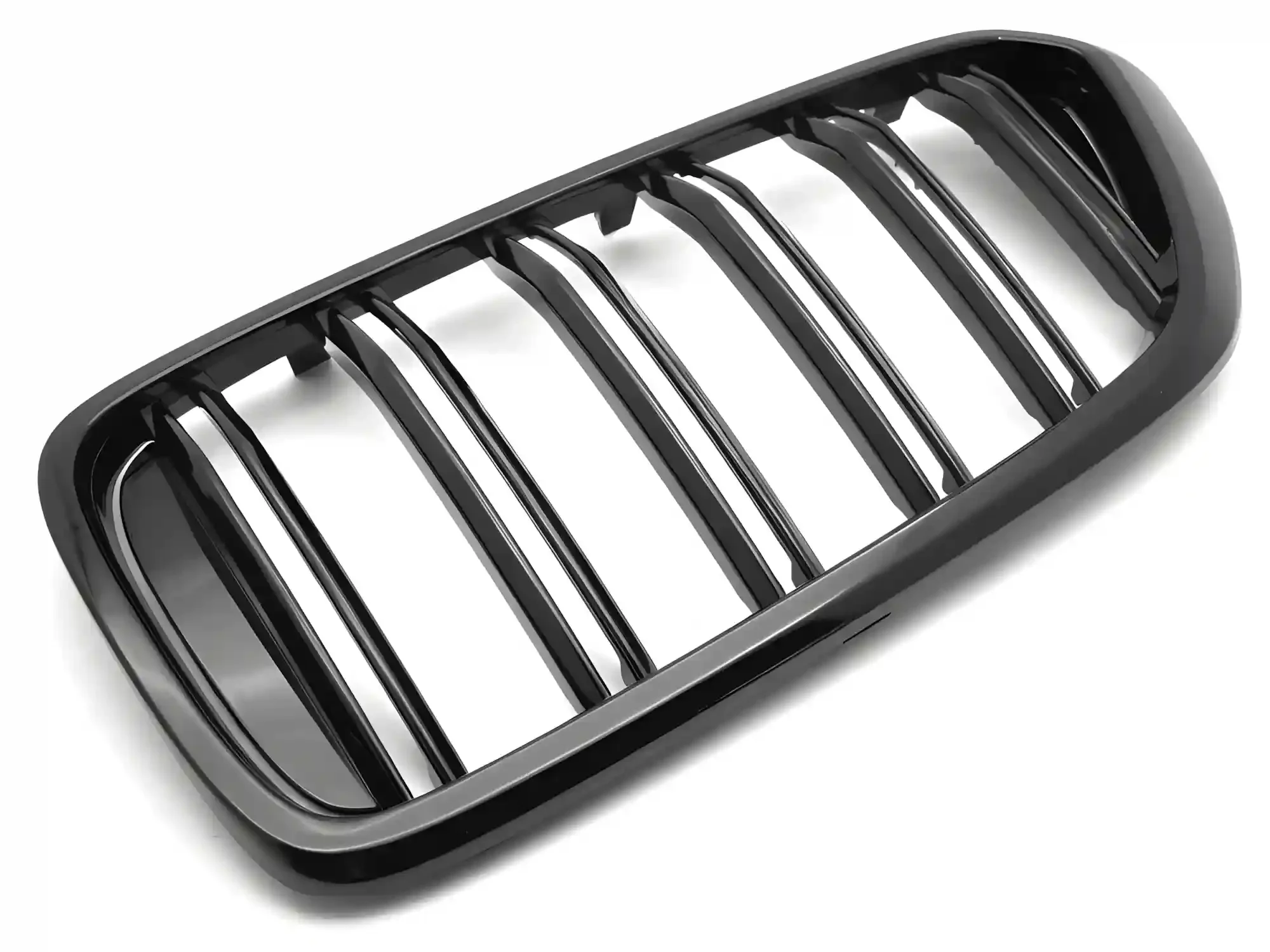 Grill BMW 6 (G32) 2017–2020 │ Sportsgrill M Performance-stil - svart høyglans double bar – bilde 3