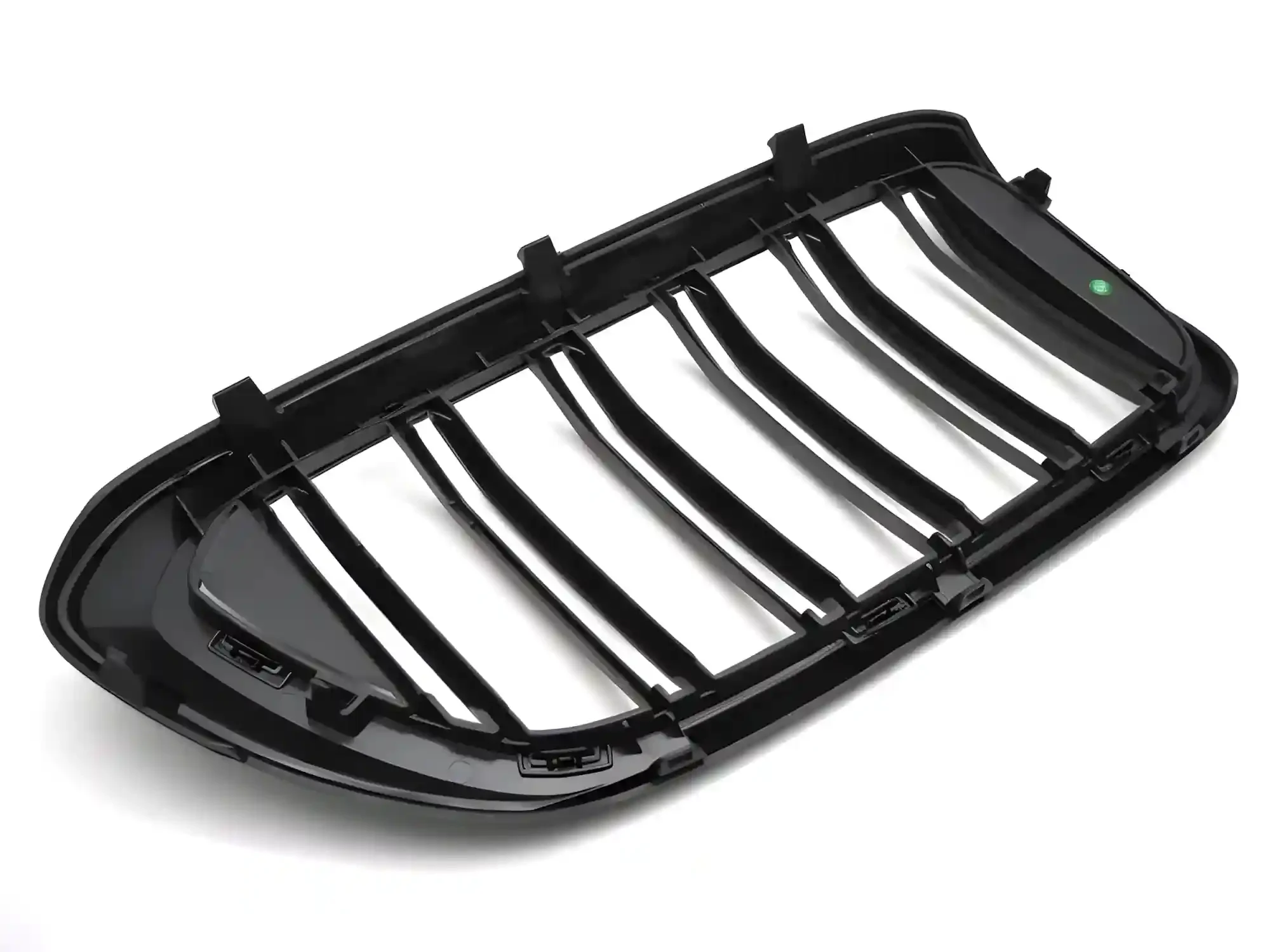 Grill BMW 6 (G32) 2017–2020 │ Sportsgrill M Performance-stil - svart matt double bar – bilde 4