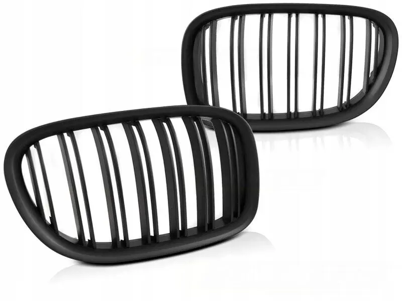 Grill BMW 7 (F01) 2009-2015 | BLACK MATT DOUBLE BAR