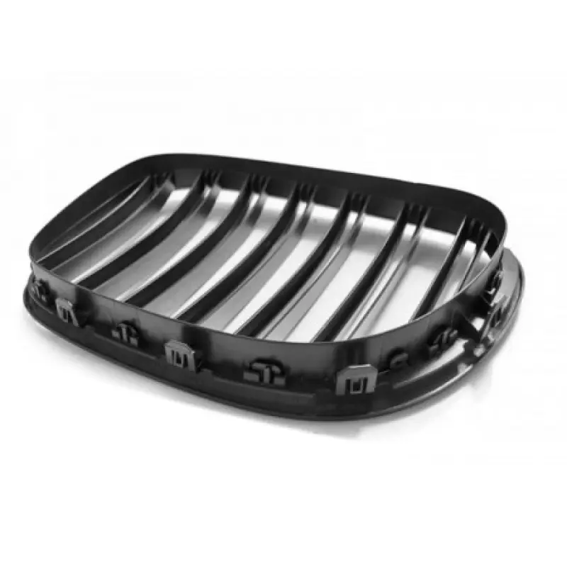 Grill BMW 7 (F01) 2009-2015 | BLACK MATT DOUBLE BAR – bilde 2
