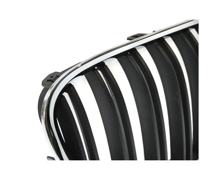 Grill BMW 7 (F01) 2009-2015 | DUBLE BAR CHROME BLACK – bilde 3