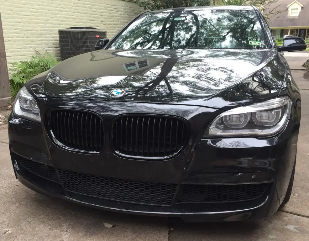 Grill BMW 7 (F01) 2009-2015 | Sport Design Black Matt – bilde 2
