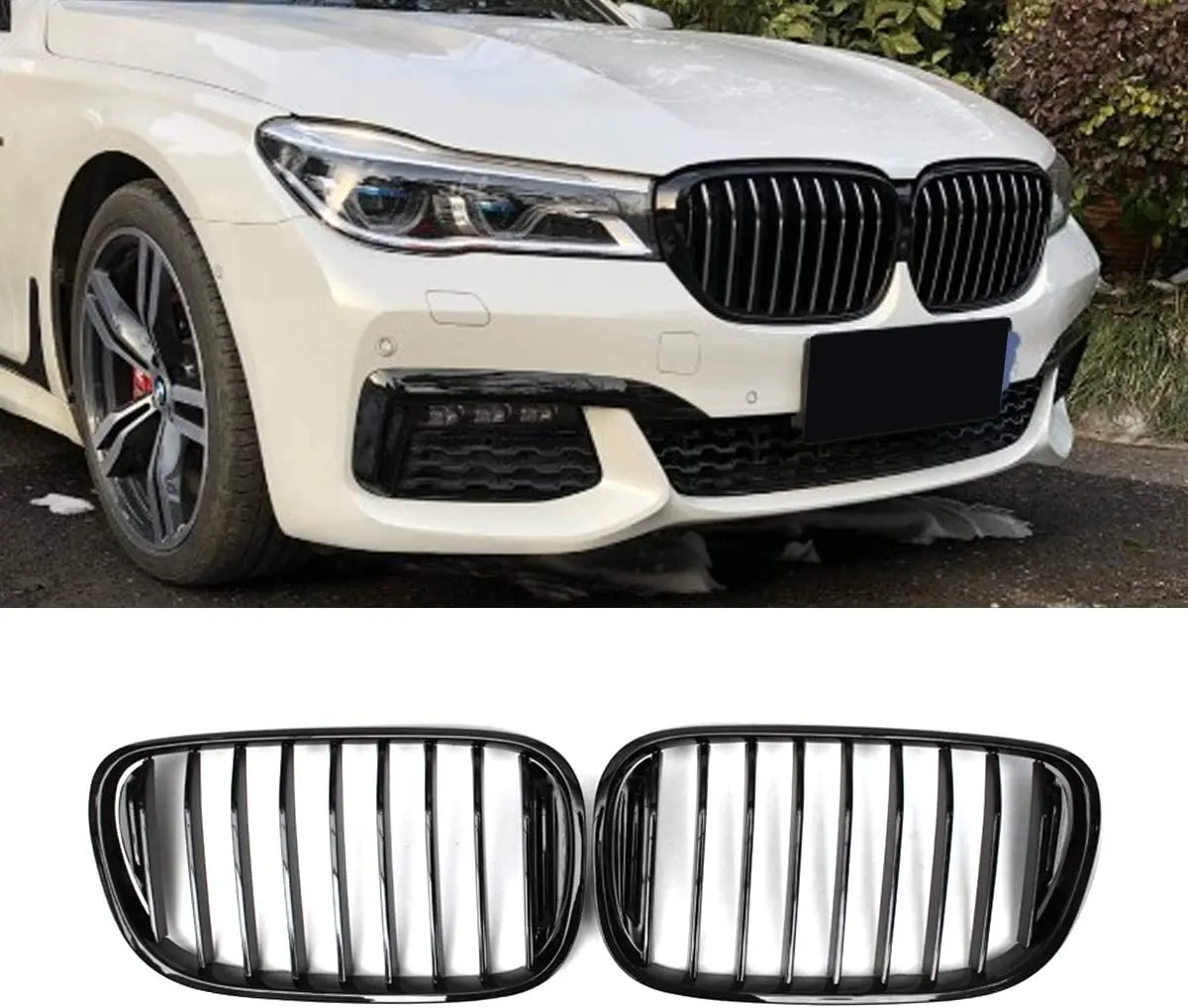 Grill BMW 7 (G11/G12) 2015 - 2018 | GLOSSY BLACK