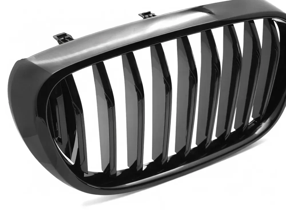 Grill BMW 7 (G11 / G12) 2015 - 2019 │ Sportsgrill - gloss black double bar – bilde 3