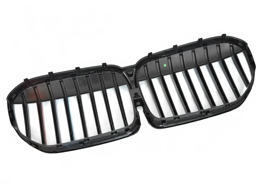 Grill BMW 7 (G11 / G12) Facelift 2019 - 2022 │ Sportsgrill M Performance-stil - svart høyglans tri-colour double bar – bilde 5