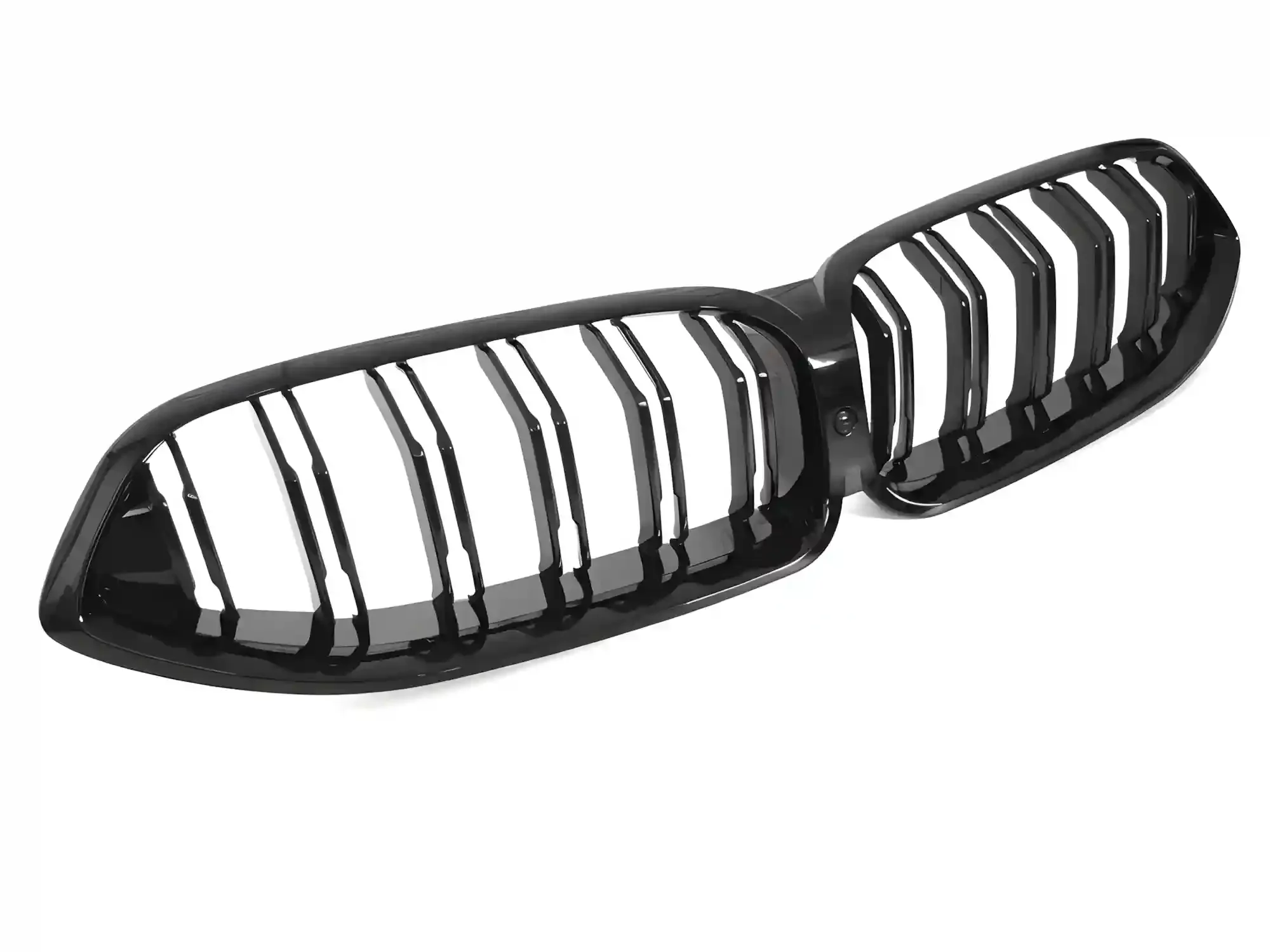 Grill BMW 8 (G14 / G15) 2018 – 2022 │ Sportsgrill M Performance-stil - svart høyglans double bar