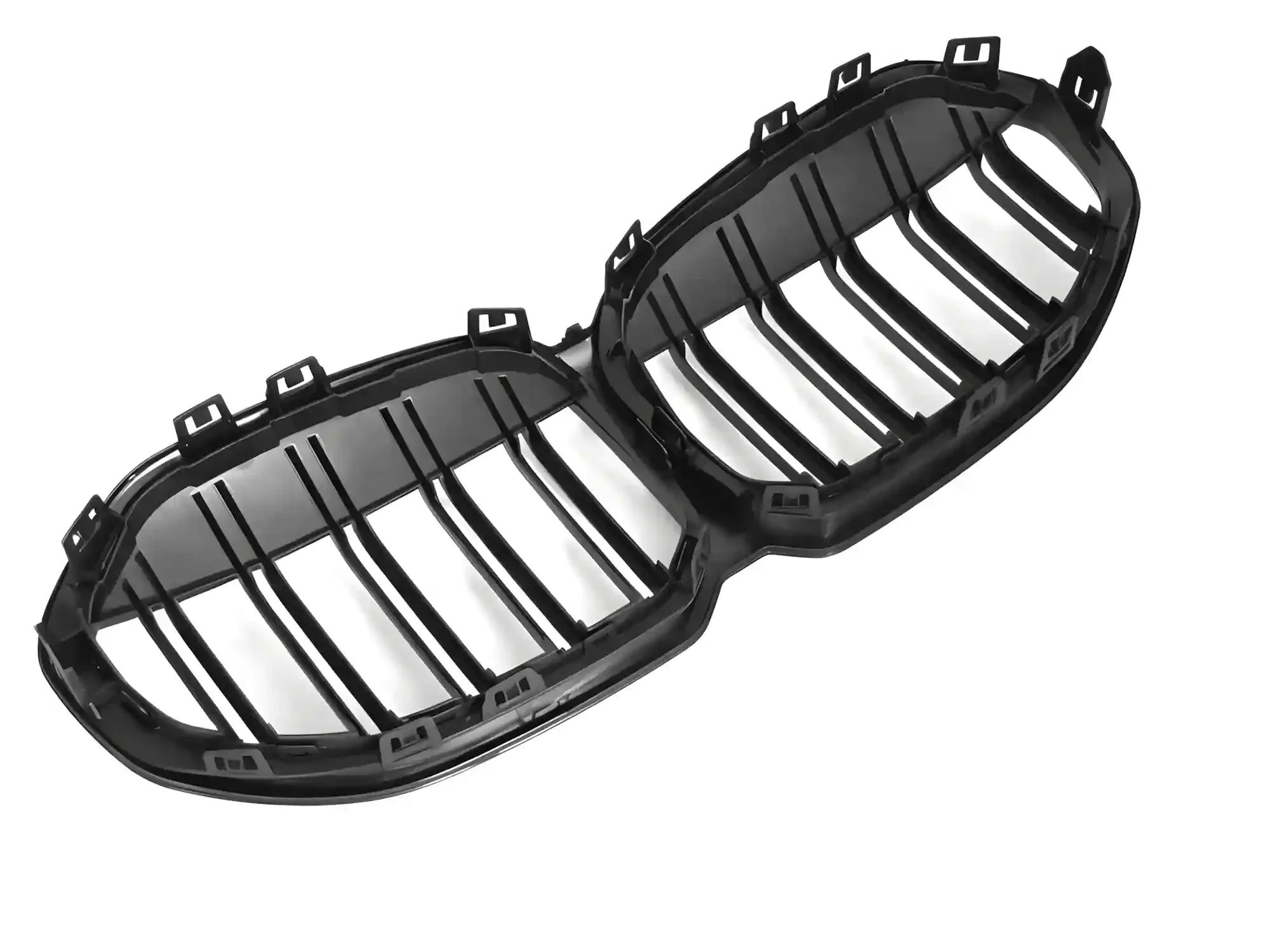 Grill BMW (F40) 2019 - 2024 │ Sportsgrill M Performance-stil Matt Black double bar – bilde 4