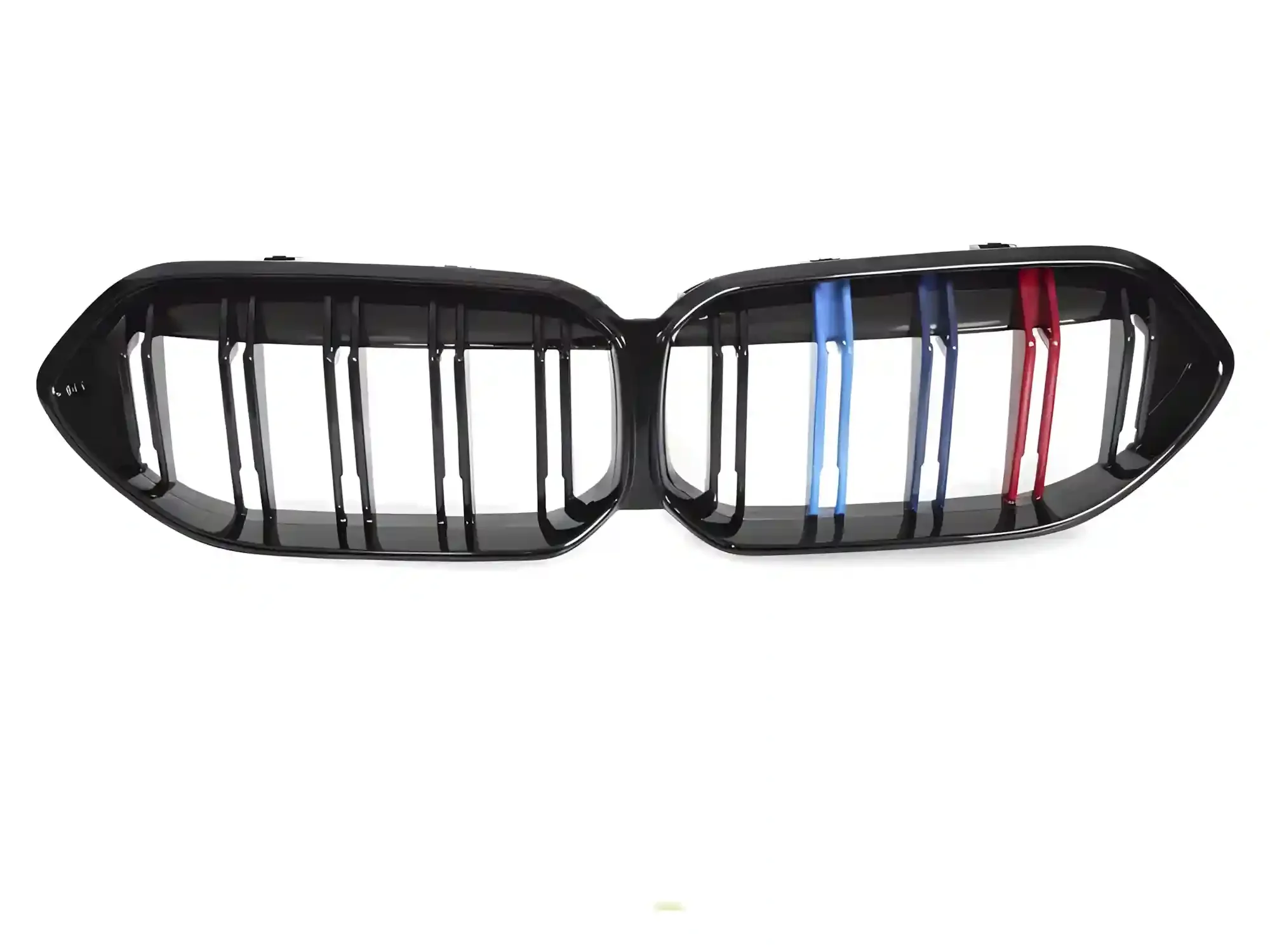 Grill BMW (F44) Gran Coupe 2019 - 2024 │ Sportsgrill M Performance-stil - gloss black tri-colour double bar – bilde 2