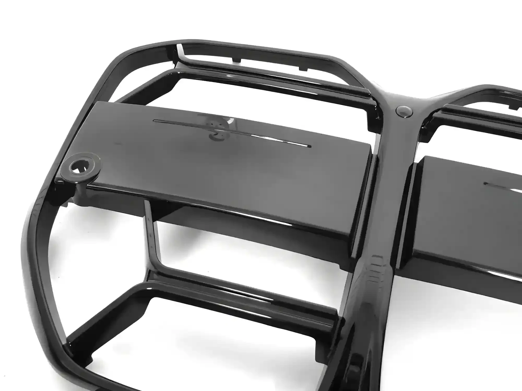 Grill BMW (G26) Gran Coupe 2020 -> │ Sportsgrill M Performance-stil - gloss black – bilde 3