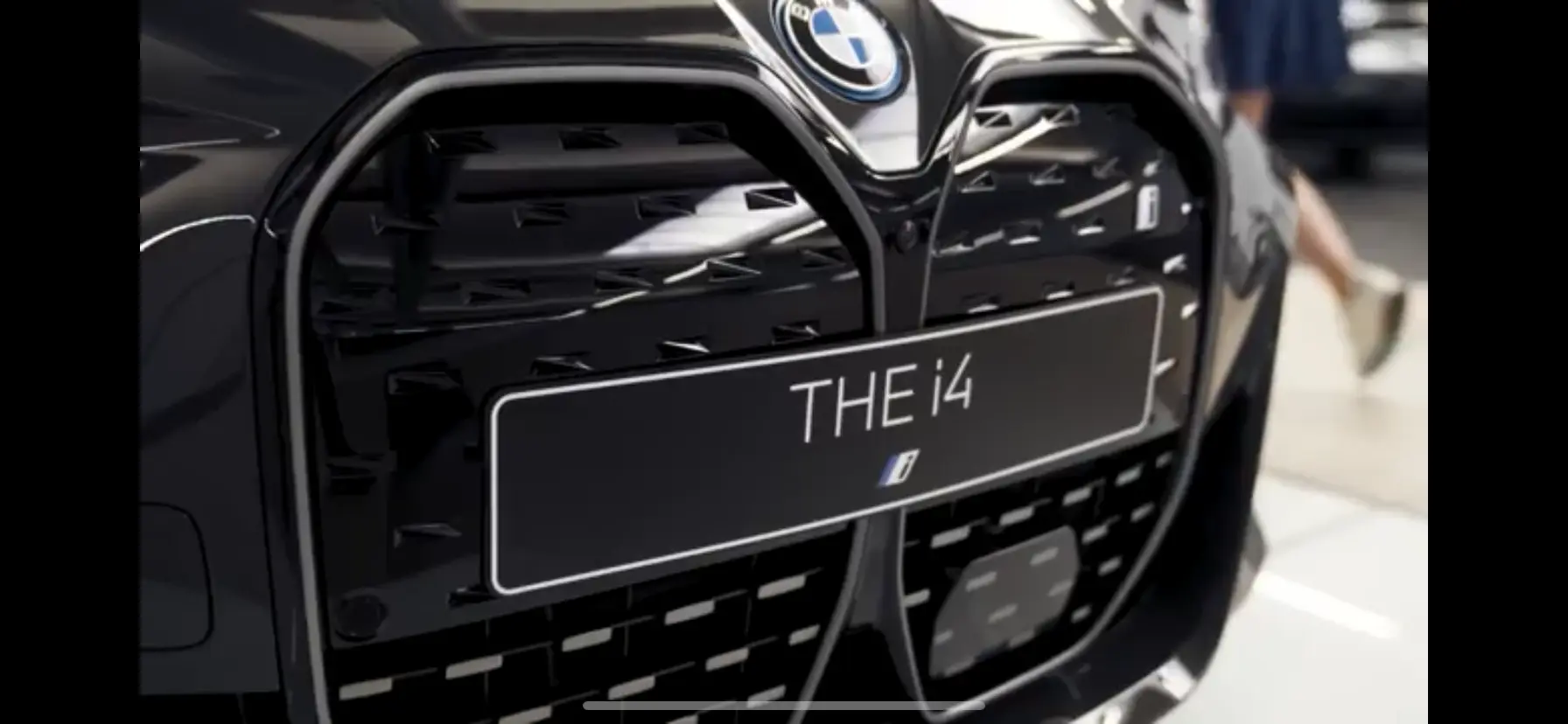 Grill BMW I4 (G26) Gran Coupe 2021 -> | Black Shadow Image 4