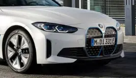Grill BMW i4 (G26) Gran Coupé 2021 -> | Blue / Gray Classic