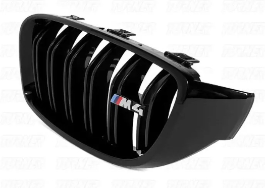 Grill BMW M3 (F80) / M4  (F82/F83) │ Genuine® M Performance Front Bumper Radiator Grill Black – bilde 4