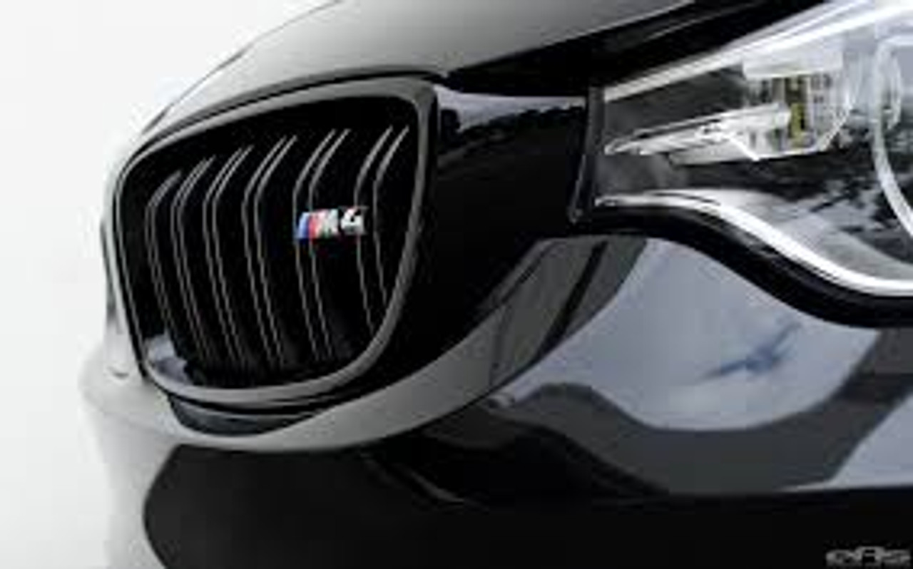 Grill BMW M3 (F80) / M4  (F82/F83) │ Genuine® M Performance Front Bumper Radiator Grill Black – bilde 5