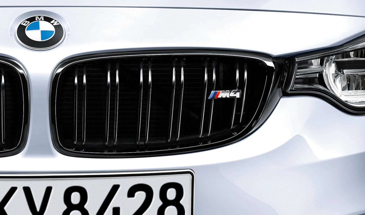 Grill BMW M4 (F82 / F83) │ Venstre side - Genuine® M Performance Radiator Grill Black Left