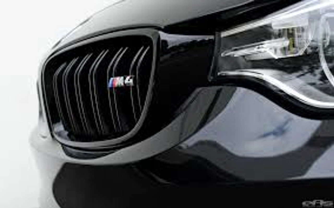 Grill BMW M4 (F82 / F83) │ Venstre side - Genuine® M Performance Radiator Grill Black Left – bilde 3
