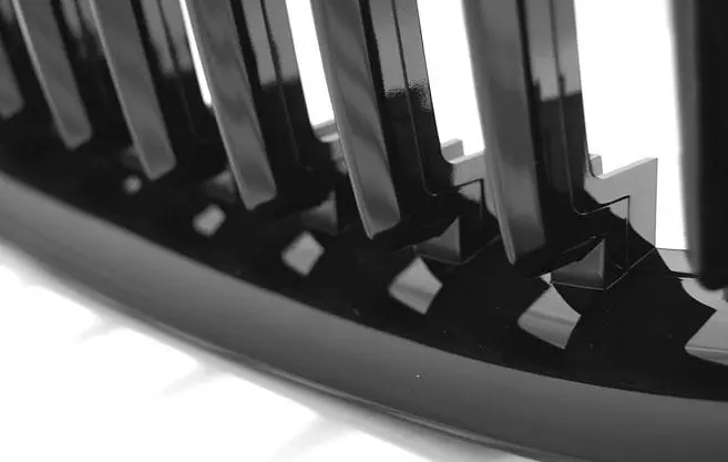 Grill BMW X1 (E84) 2009-2012 | GLOSSY BLACK – bilde 2