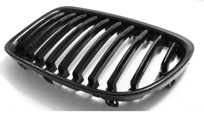 Grill BMW X1 (E84) 2009-2012 | GLOSSY BLACK – bilde 3