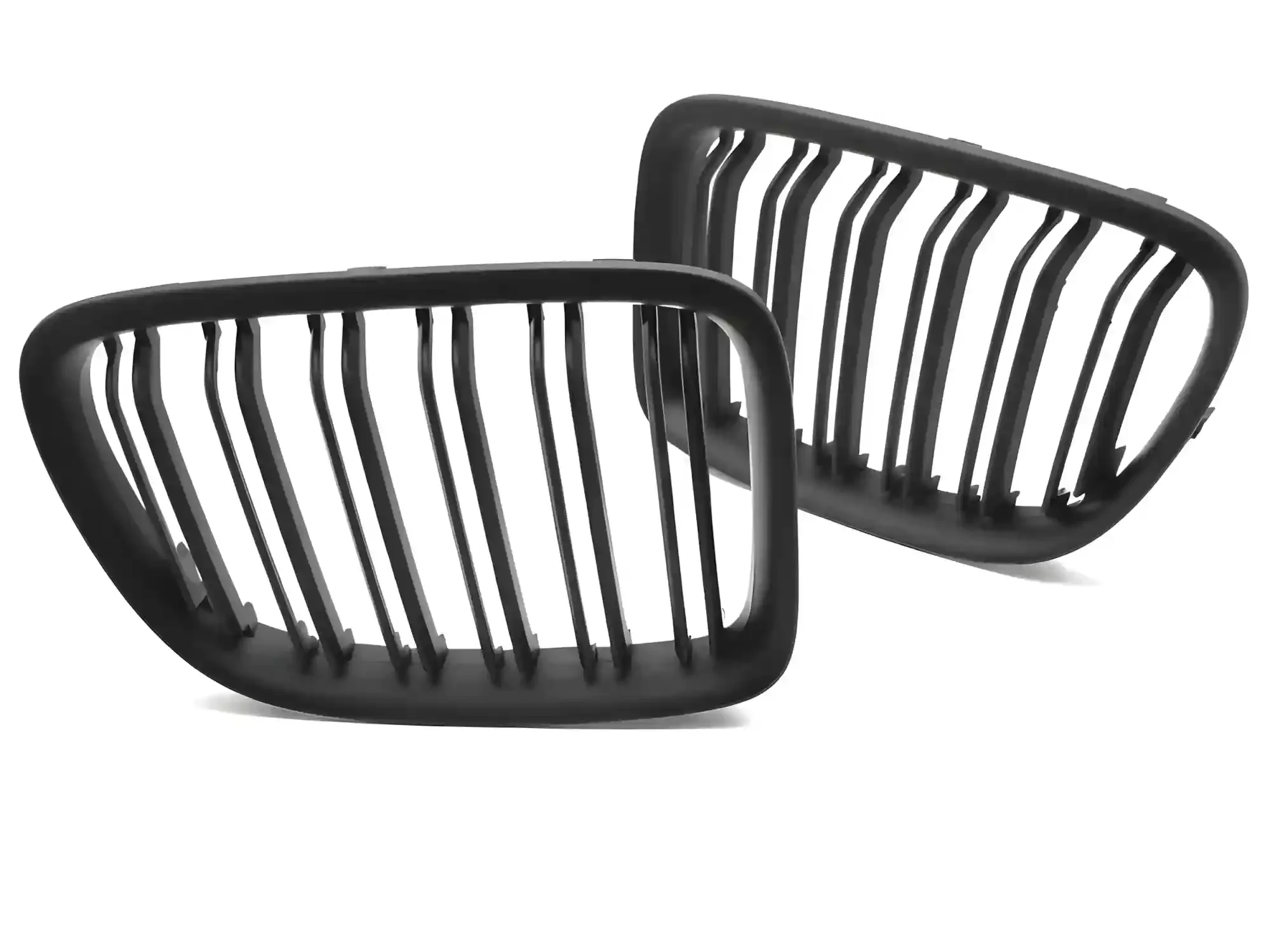 Grill BMW X1 (E84) 2009–2014 │ Sportsgrill M Performance-stil - svart matt double bar