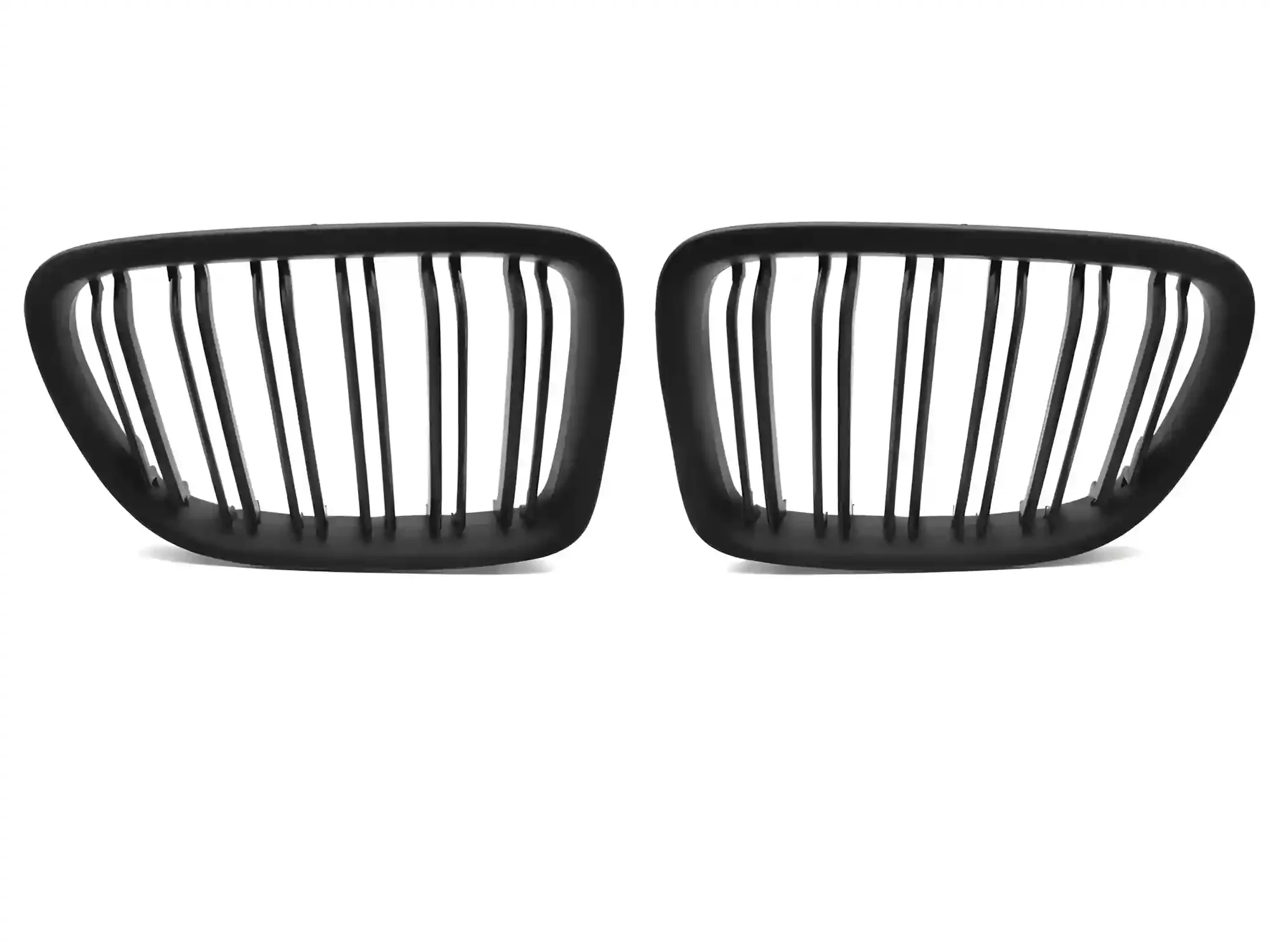 Grill BMW X1 (E84) 2009–2014 │ Sportsgrill M Performance-stil - svart matt double bar – bilde 2