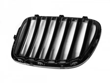 Grill BMW X1 (E84) 2012-2014 | GLOSSY BLACK – bilde 4