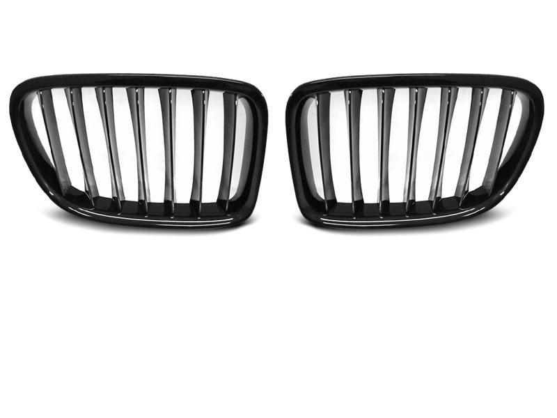Grill BMW X1 (E84) 2012-2014 | GLOSSY BLACK – bilde 5