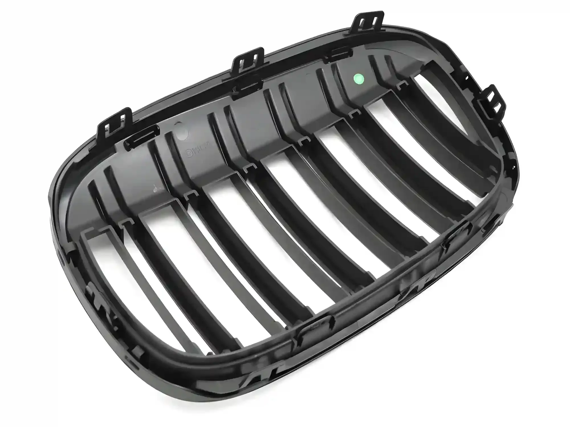 Grill BMW X1 (F48) 2015 – 2019 │ Sportsgrill M Performance-stil - svart matt double bar – bilde 4