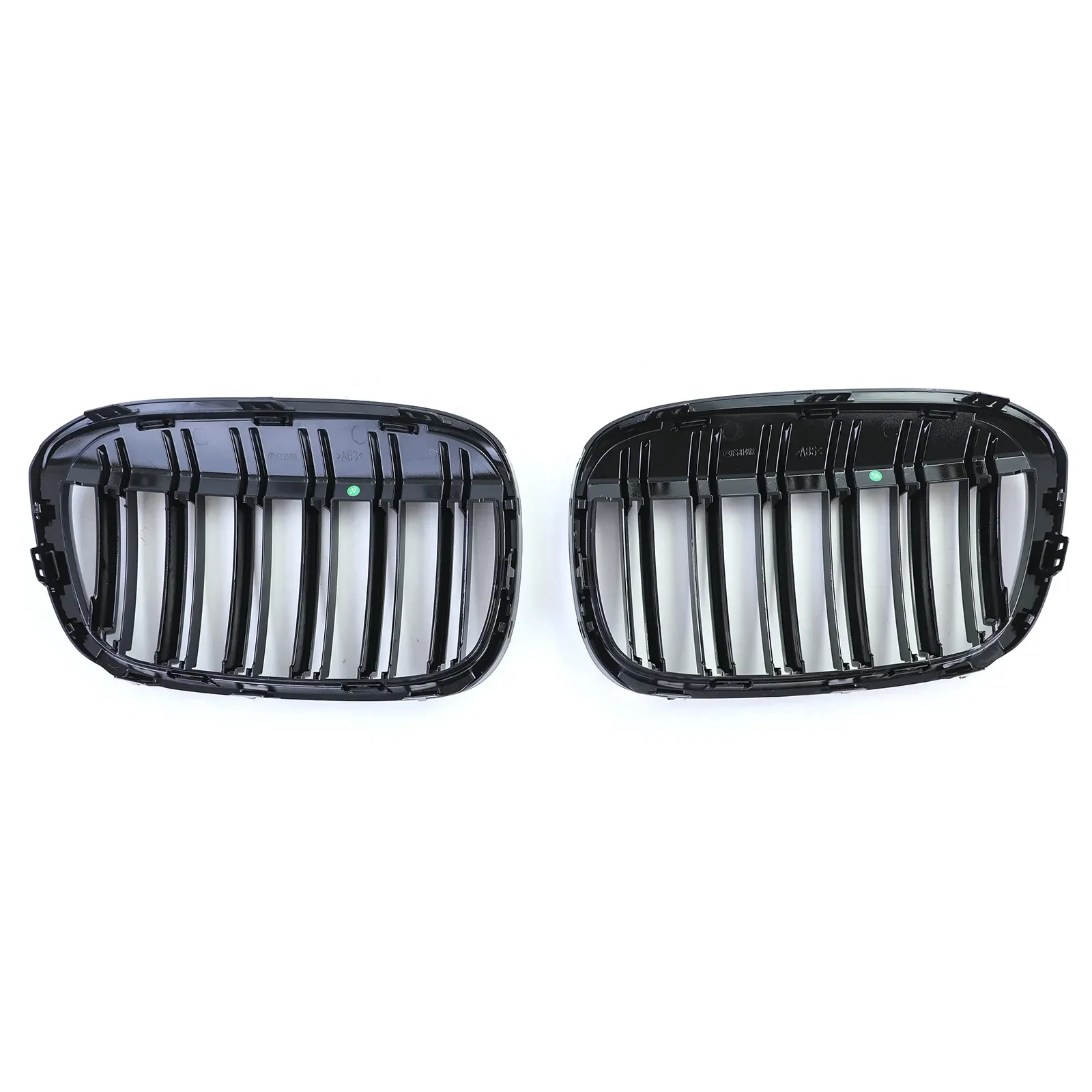 Grill BMW X1 (F48) 2015–2020 │ Sportsgrill M Performance-stil - svart høyglans double bar – bilde 10