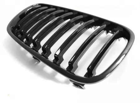 Grill BMW X3 (E83) 2006-2010 | GLOSSY BLACK – bilde 2