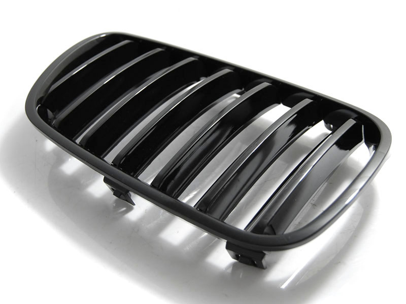 Grill BMW X3 (E83) 2006-2010 | GLOSSY BLACK – bilde 2