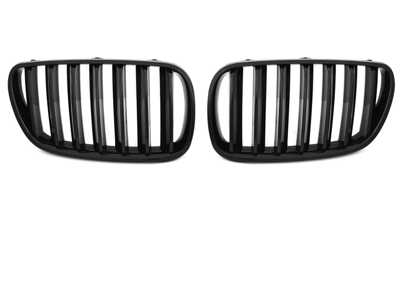 Grill BMW X3 (E83) 2006-2010 | GLOSSY BLACK – bilde 5