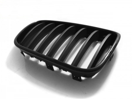 Grill BMW X3 (F25) 2010 - 2014 | GLOSSY BLACK-BLACK MATT – bilde 3
