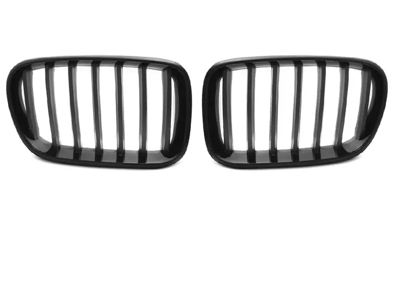 Grill BMW X3 (F25) 2010 - 2014 | GLOSSY BLACK-BLACK MATT – bilde 5