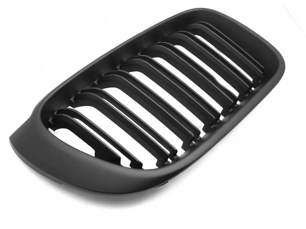 Grill BMW X3 (F25 LCI) 2014 – 2017 / X4 (F26) 2014 – 2018 │ Sportsgrill M Performance-stil - svart matt double bar – bilde 3