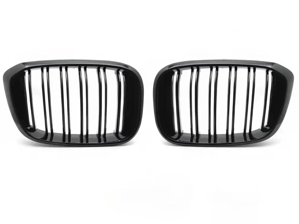 Grill BMW X3 (G01) 2017 – 2021 / X4 (G02) 2018 – 2021 │ Sportsgrill M Performance-stil - svart høyglans double bar – bilde 2