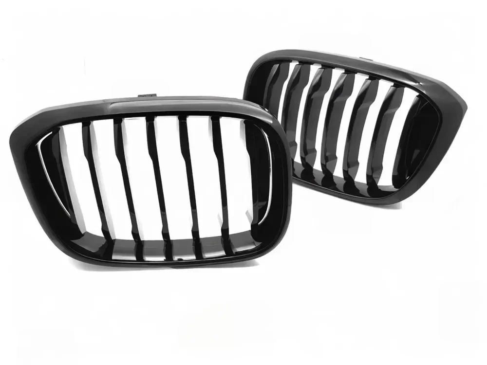 Grill BMW X3 (G01) 2017–2021 / X4 (G02) 2018–2021 │ Sportsgrill M Performance-stil - svart høyglans
