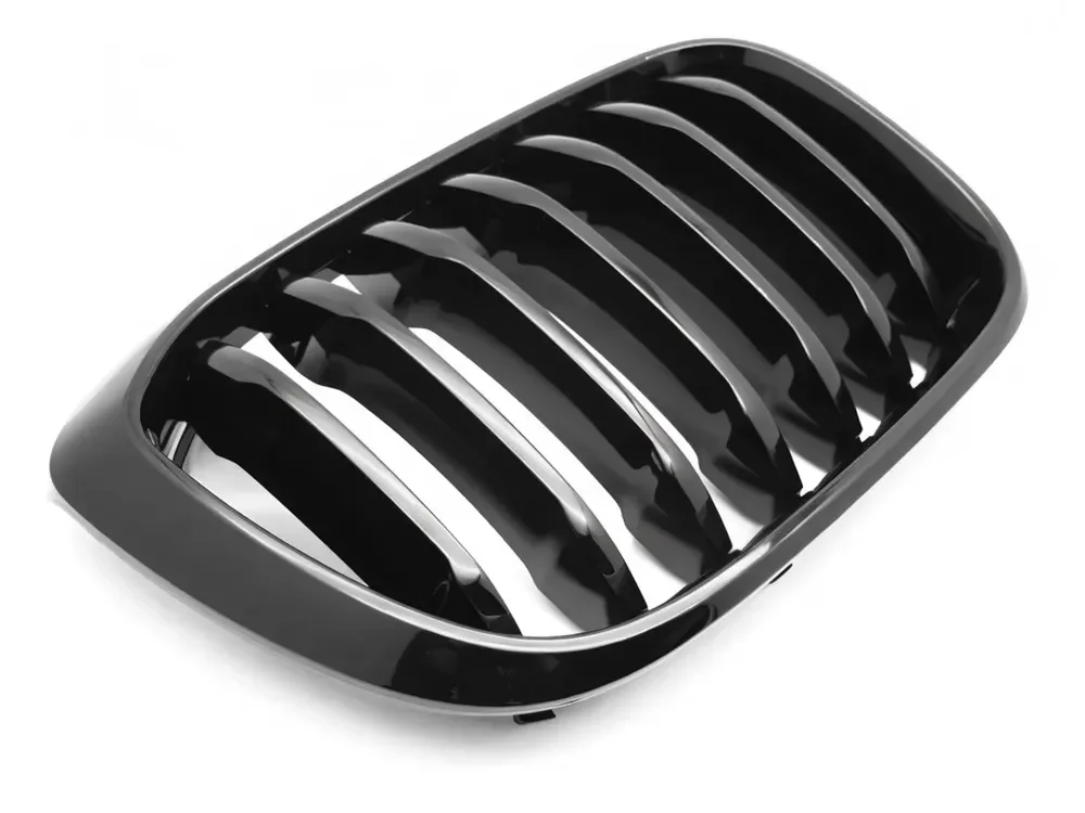 Grill BMW X3 (G01) 2017–2021 / X4 (G02) 2018–2021 │ Sportsgrill M Performance-stil - svart høyglans – bilde 3