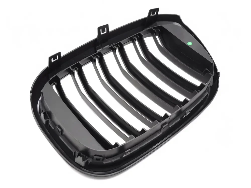 Grill BMW X3 (G01) 2017 – 2021 / X4 (G02) 2018 – 2021 │ Sportsgrill M Performance-stil - svart matt double bar – bilde 4