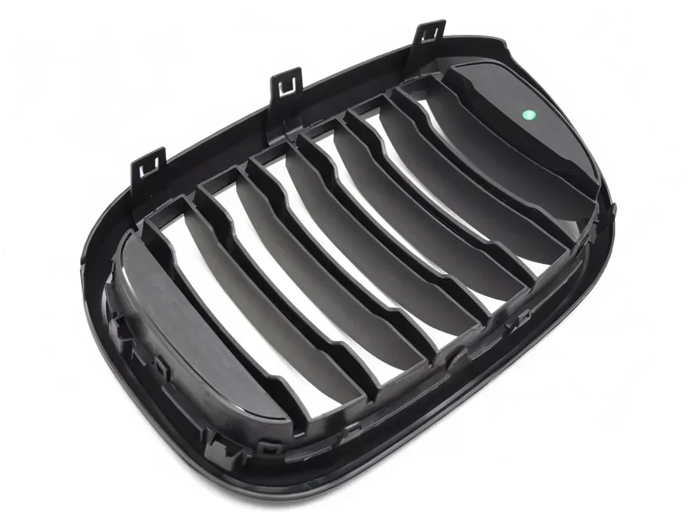 Grill BMW X3 (G01) 2017 - 2021 / X4 (G02) 2018 - 2021 │ Sportsgrill M Performance-stil - svart matt double bar – bilde 4
