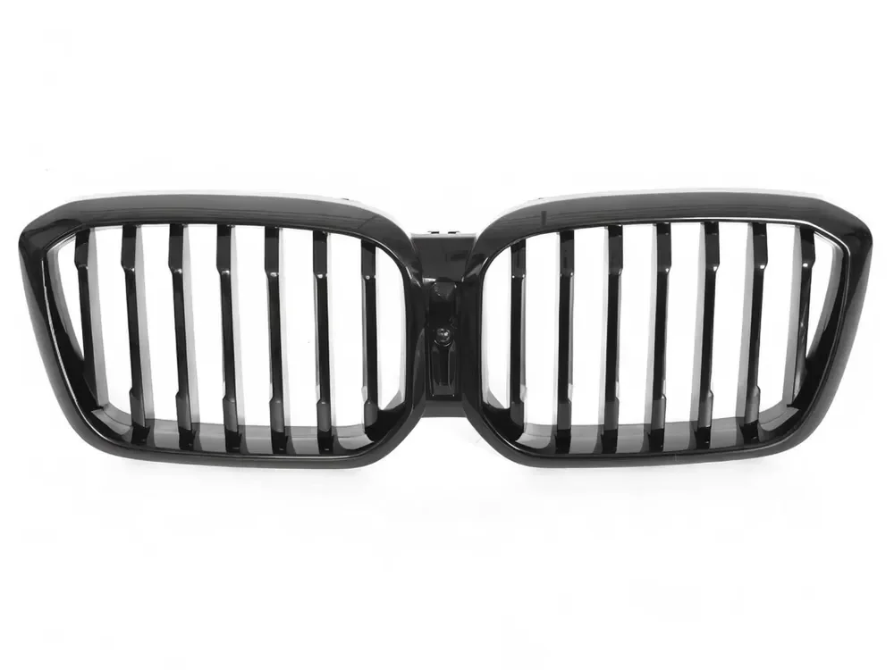 Grill BMW X3 (G01) Facelift 2021 – 2025 / X4 (G02) Facelift 2021 – 2025 │ Sportsgrill M Performance-stil - svart høyglans – bilde 2