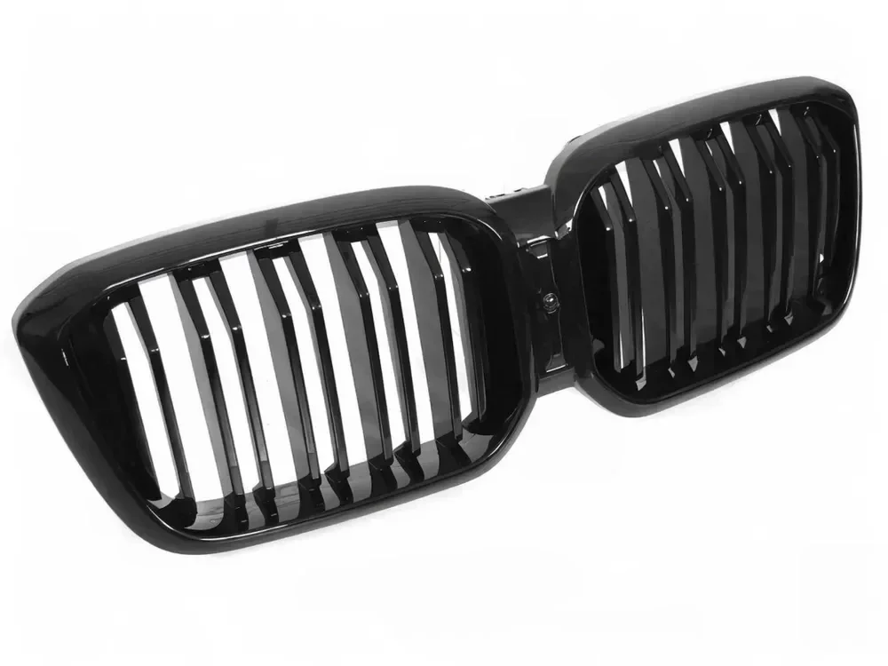 Grill BMW X3 (G01 LCI) 2021 – 2025 / X4 (G02 LCI) 2021 - 2025 │ Sportsgrill M Performance-stil - svart høyglans double bar