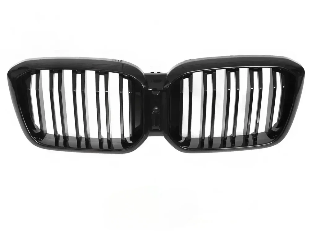 Grill BMW X3 (G01 LCI) 2021 – 2025 / X4 (G02 LCI) 2021 - 2025 │ Sportsgrill M Performance-stil - svart høyglans double bar – bilde 2