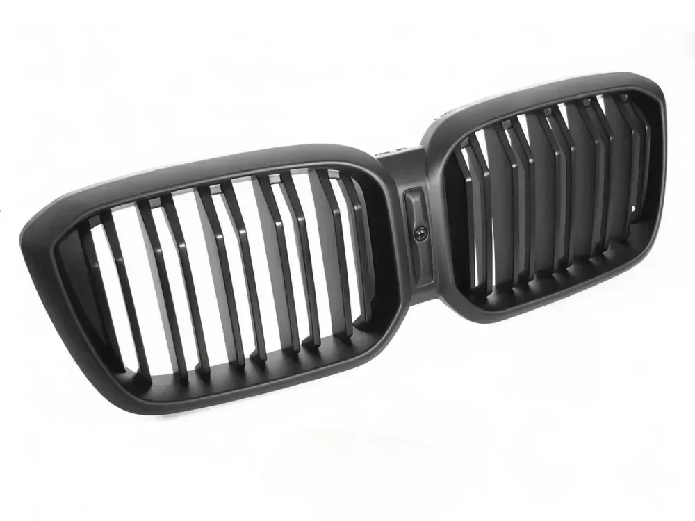 Grill BMW X3 (G01 LCI) 2021 – 2025 / X4 (G02 LCI) 2021 – 2025 │ Sportsgrill M Performance-stil - svart matt double bar