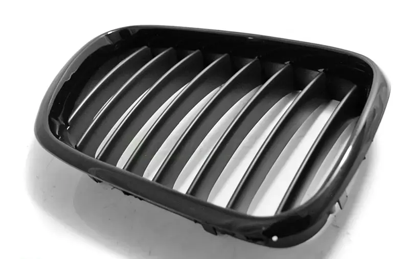 Grill BMW X5 (E53) 1999 - 2003 | GLOSSY BLACK-BLACK FRAME – bilde 3
