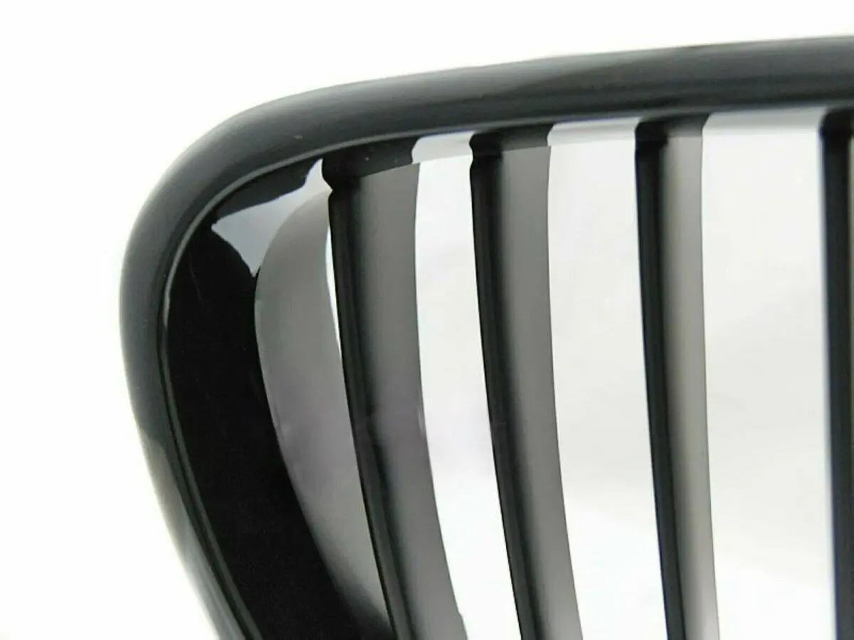 Grill BMW X5 (E53) 1999 - 2003 | GLOSSY BLACK-BLACK FRAME – bilde 5