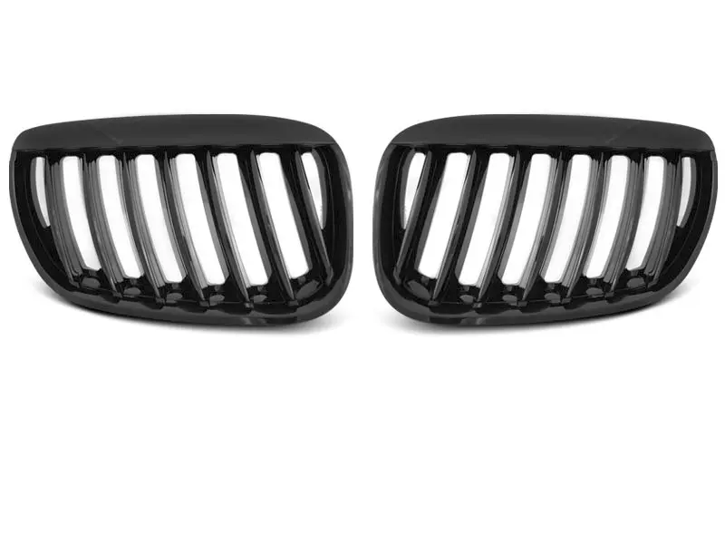 Grill BMW X5 (E53) 2003 - 2006 | GLOSSY BLACK – bilde 5