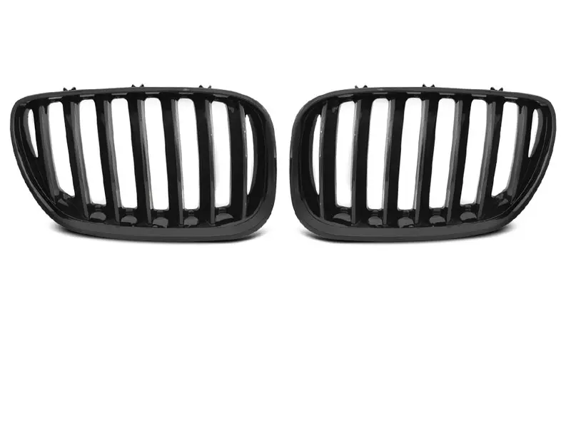Grill BMW X5 (E53) 2003 - 2006 | GLOSSY BLACK – bilde 3