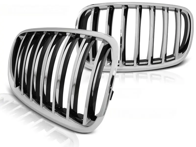 Grill BMW X5 (E70) 2006 - 2013 / BMW X6 (E71/E72) 2007 - 2014 | CHROME