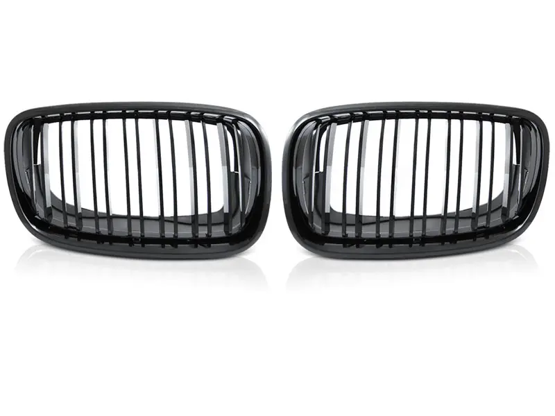 Grill BMW X5 (E70) / BMW X6 (E71) 2007 - 2014 │ SPORT STYLE DOUBLE BAR GLOSSY BLACK – bilde 5