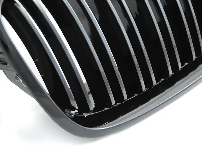 Grill BMW X5 (E70) / BMW X6 (E71) 2007 - 2014 │ SPORT STYLE DOUBLE BAR GLOSSY BLACK – bilde 7