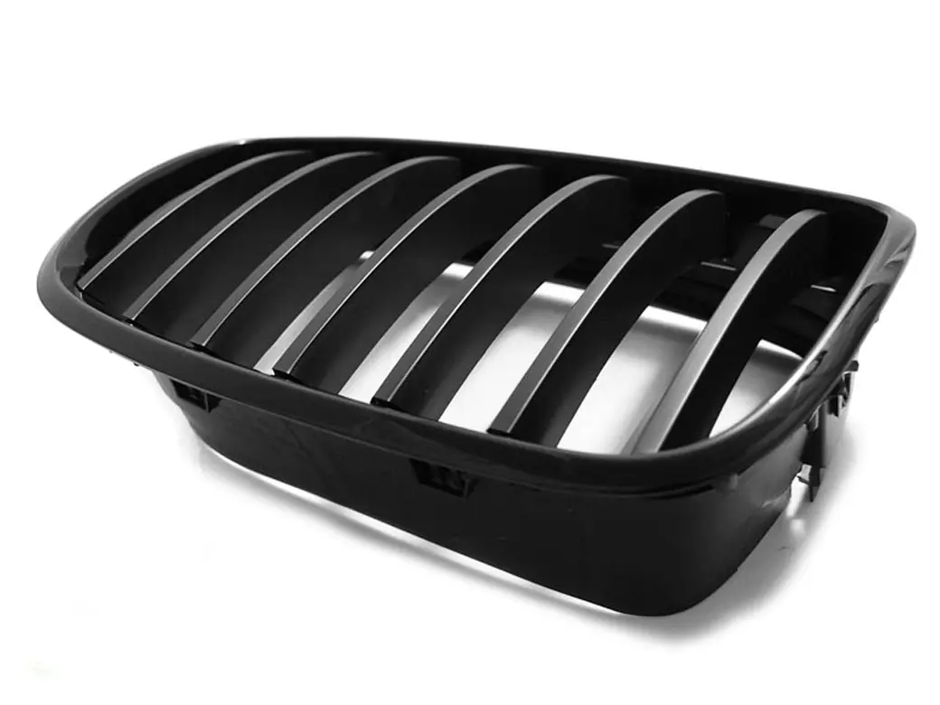 Grill BMW X5 (E70) / BMW X6 (E71/E72) 2007 - 2014 | GLOSSY MATT BLACK – bilde 3